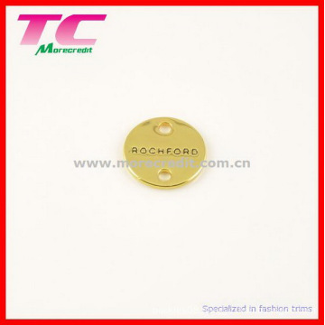 Customized Metal Label Tag Swimwear Assessories